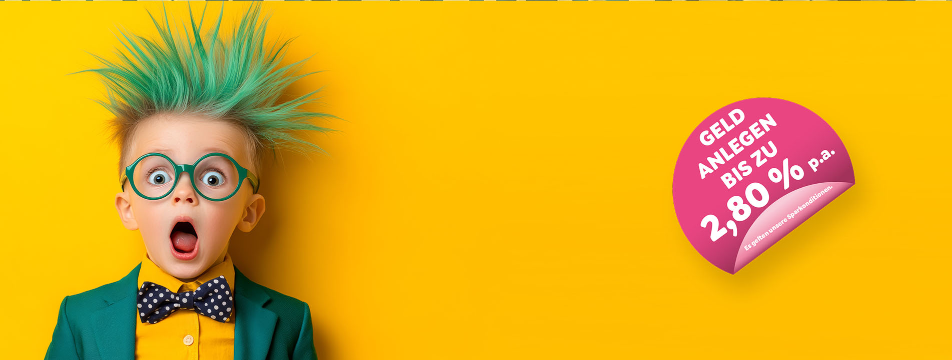 Header Zinswahnsinn - Geld anlegen bis 2,80 % p.a.