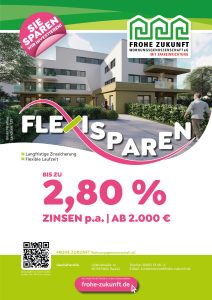 Flyer Flexi-Sparen bis zu 2,80 %