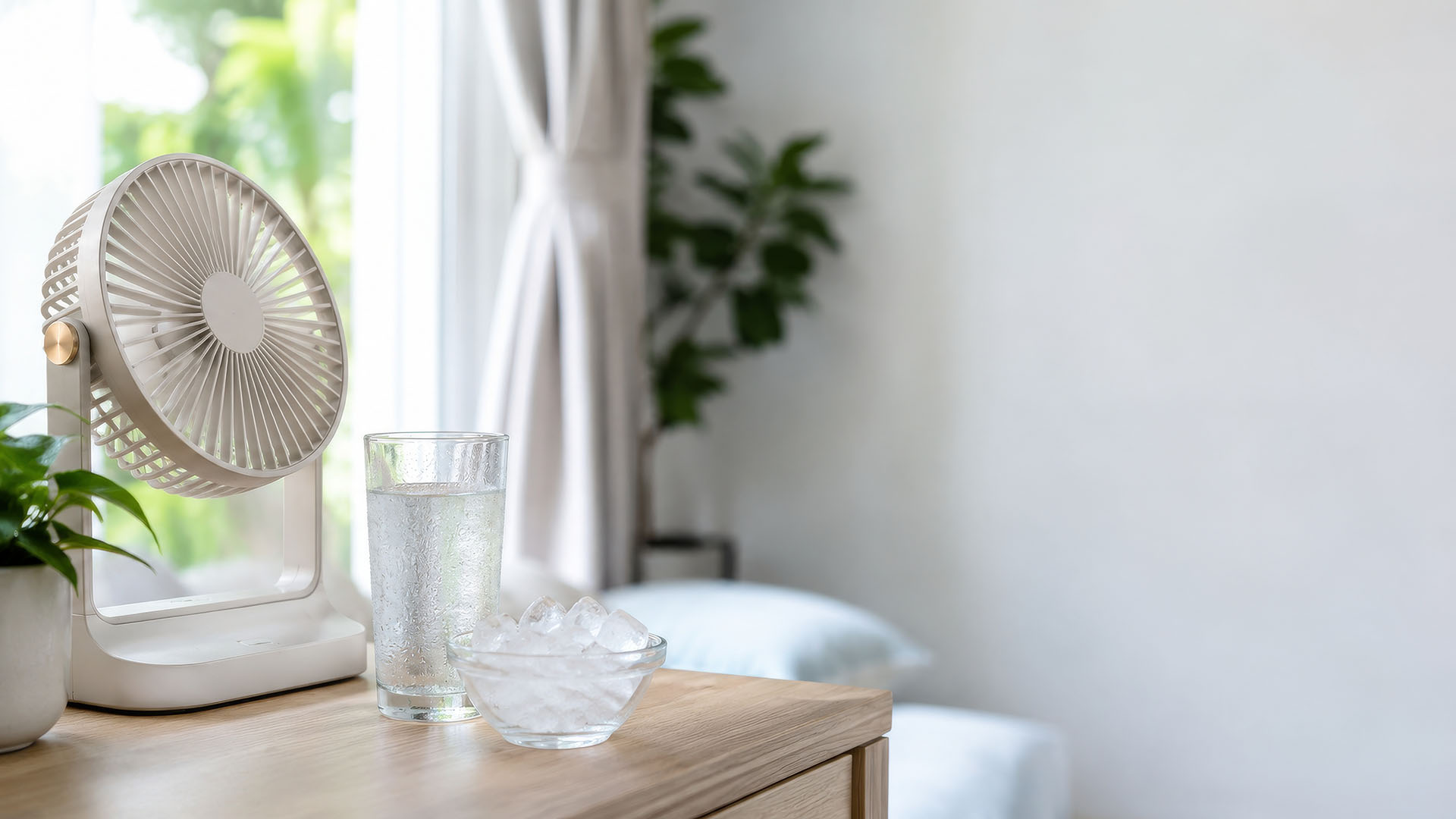 Ventilator Abkühlung-Wohnung im Sommer