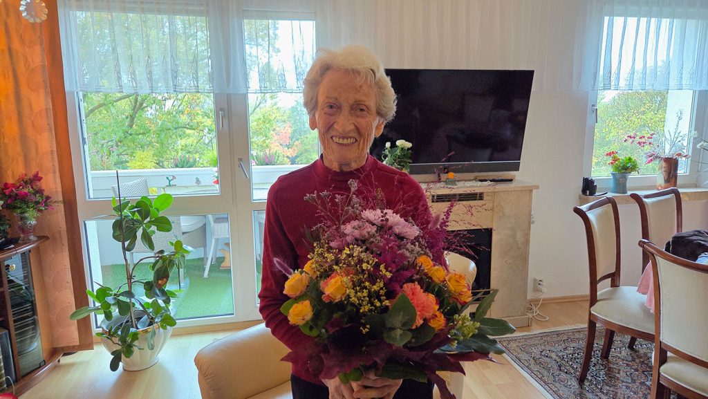 90. Geburtstag von Frau Thiele